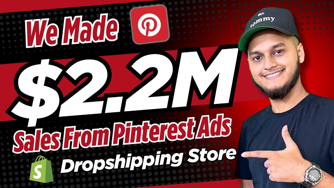 How We Made $2.2 Million in Sales with Pinterest Ads for a Dropshipping Shopify Store (2025)